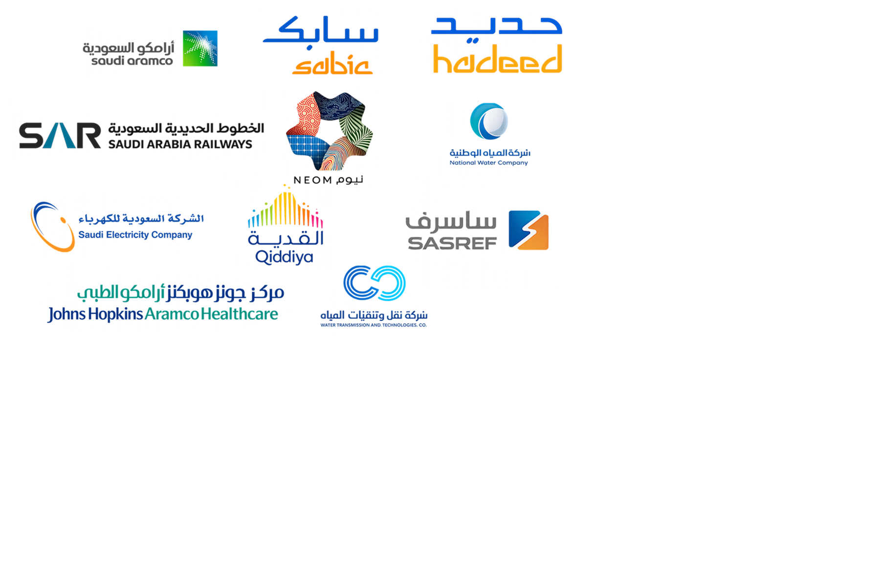We Are Approved By - Saudi Aramco, Sabic, NEOM, SEC, SAR, SASREF and More